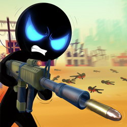 Stickman Armed Assassin: Going Down - Online Game